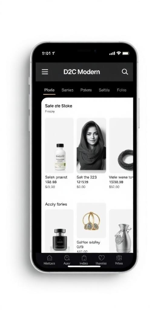 D2C Modern store template